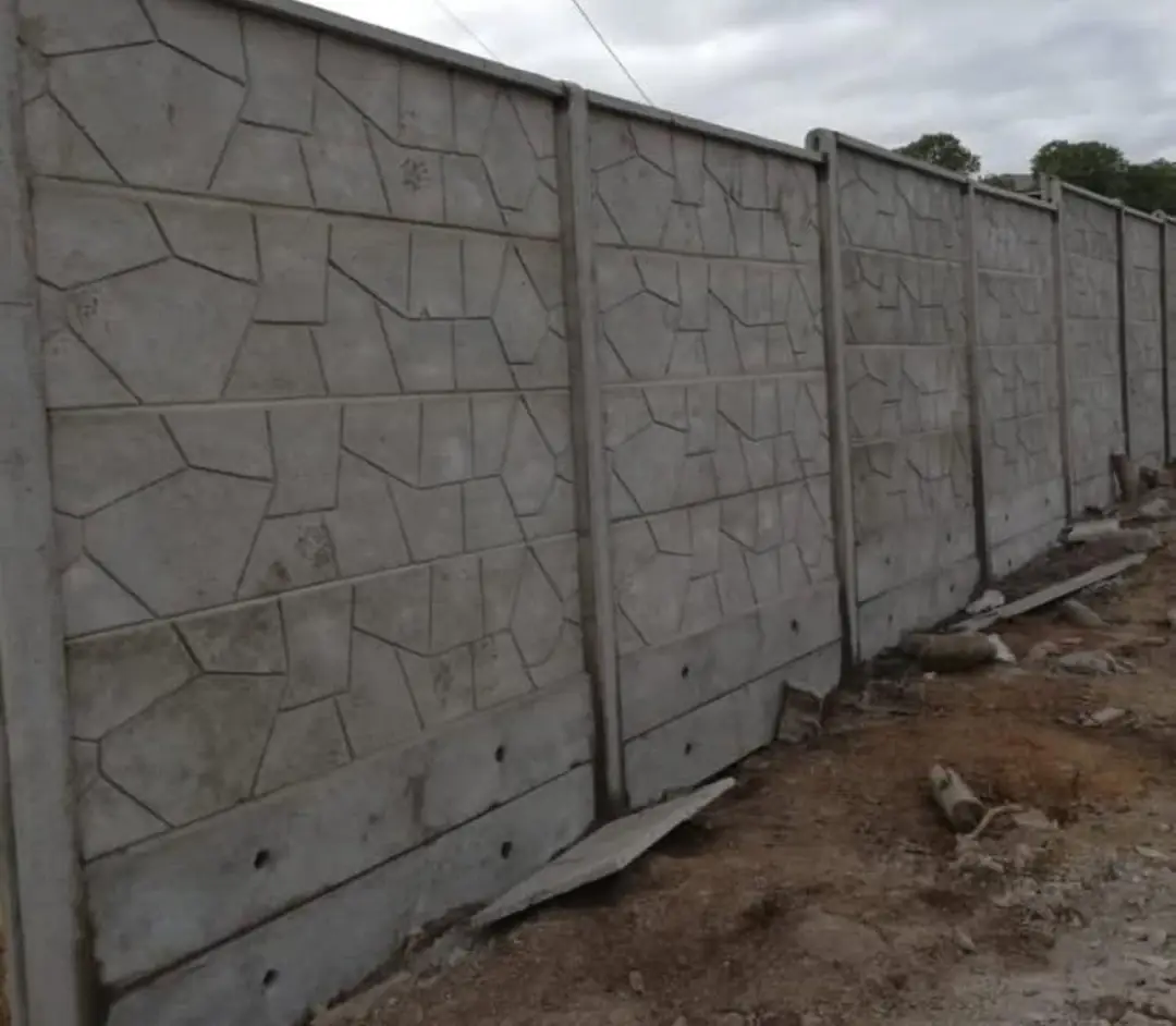 Pandereta instalada con diseño piedra mosaico